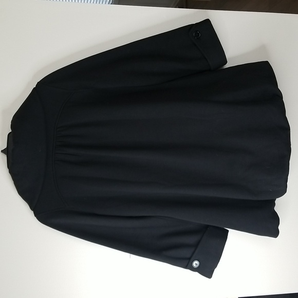 Grace Fashion womens coat with bubble hem sz med - Picture 6 of 8